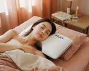 MLILY Serenity Shoulder Pillow ergonomic contour in use
