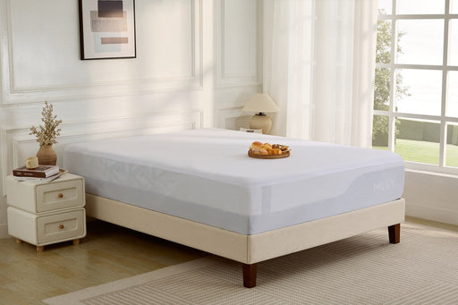 MLILY 5-Sided Rayon Bamboo Mattress Protector on mattress