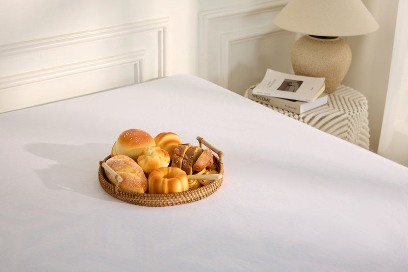 MLILY 5-Sided Rayon Bamboo Mattress Protector fitted detail