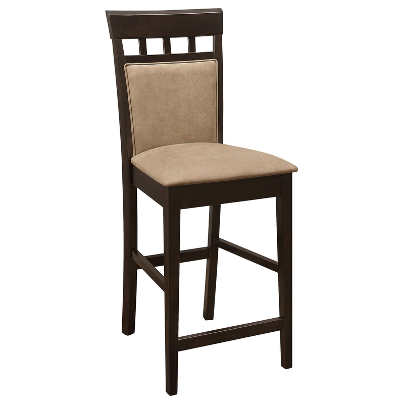 Gabriel Closed Back Counter Chair Cappuccino (Set of 2) - detail 3