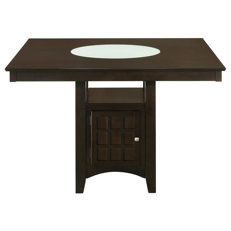 Gabriel 9-piece Square Counter Height Dining Set Cappuccino - detail 4