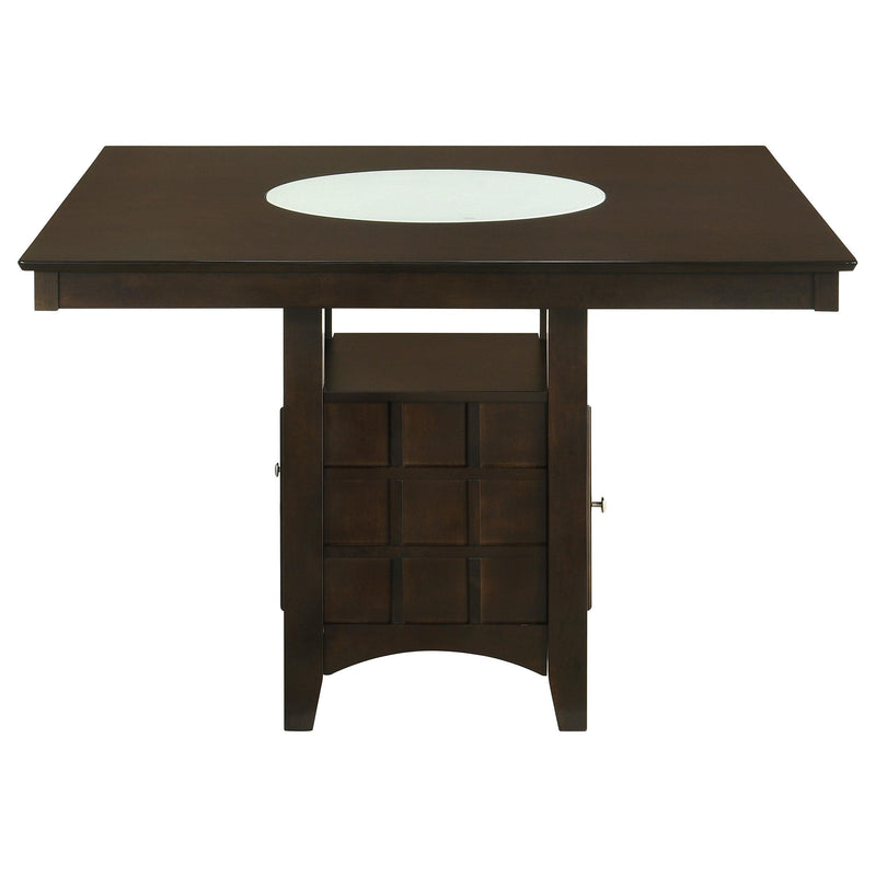 Gabriel 9-piece Square Counter Height Dining Set Cappuccino - detail 5