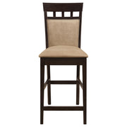Gabriel 9-piece Square Counter Height Dining Set Cappuccino - detail 8