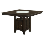 Gabriel 9-piece Square Counter Height Dining Set Cappuccino - detail 3