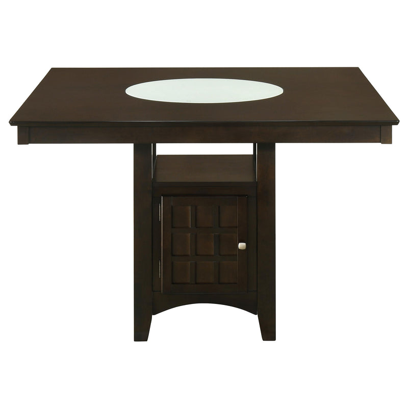 Gabriel 9-piece Square Counter Height Dining Set Cappuccino - detail 4