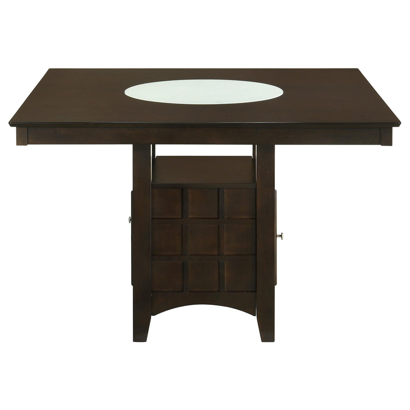 Gabriel 9-piece Square Counter Height Dining Set Cappuccino - detail 5