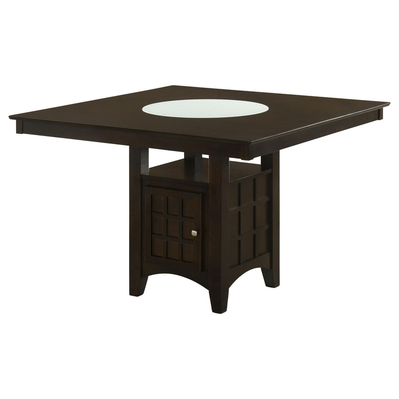 Gabriel 52-inch Counter Height Dining Table Cappuccino - alternate view