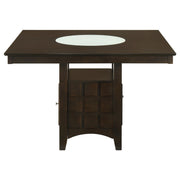Gabriel 52-inch Counter Height Dining Table Cappuccino - detail 6