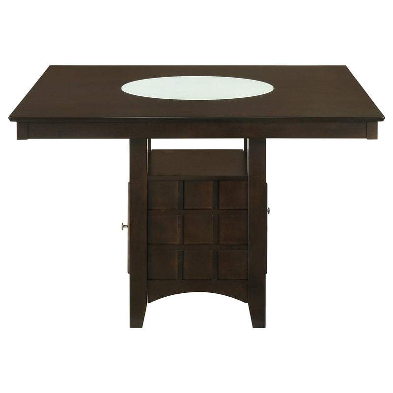 Gabriel 52-inch Counter Height Dining Table Cappuccino - detail 6