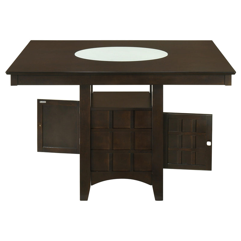 Gabriel 52-inch Counter Height Dining Table Cappuccino - detail 7