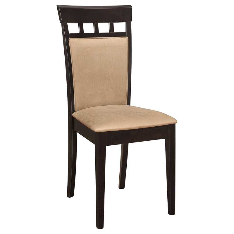 Gabriel 7-piece Extension Leaf Dining Table Set Cappuccino - detail 7