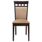 Gabriel 7-piece Extension Leaf Dining Table Set Cappuccino - detail 8