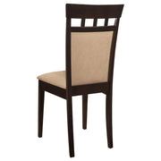 Gabriel 7-piece Extension Leaf Dining Table Set Cappuccino - detail 9