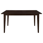 Gabriel Rectangular 59-inch Wood Dining Table Cappuccino - detail 3
