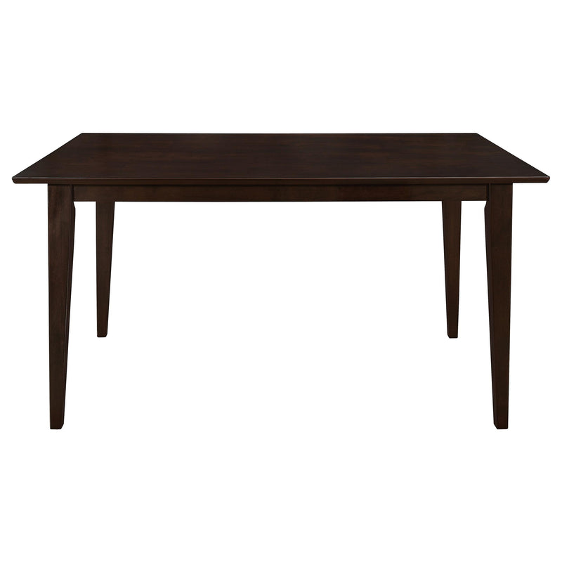 Gabriel Rectangular 59-inch Wood Dining Table Cappuccino - detail 3