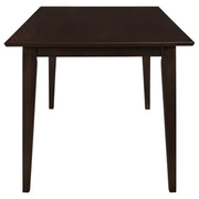 Gabriel Rectangular 59-inch Wood Dining Table Cappuccino - detail 4
