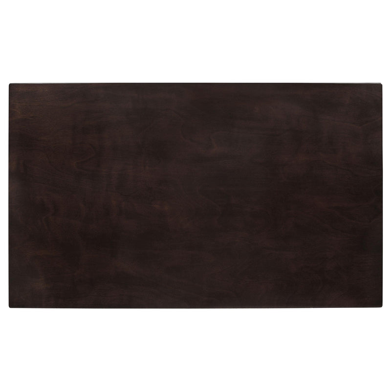Gabriel Rectangular 59-inch Wood Dining Table Cappuccino - detail 5