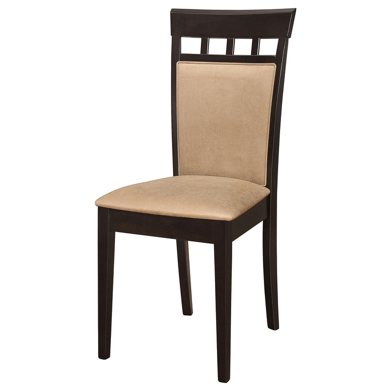 Gabriel Closed Back Dining Side Chair Cappuccino (Set of 2) - detail 5