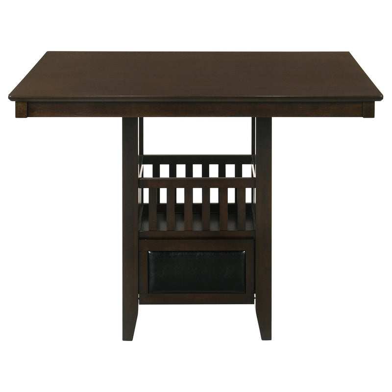 Jaden 5-piece Square Counter Height Dining Set Espresso - detail 4