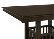Jaden 5-piece Square Counter Height Dining Set Espresso - detail 10