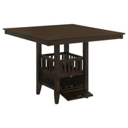 Jaden Square 47-inch Counter Height Dining Table Espresso - detail 3