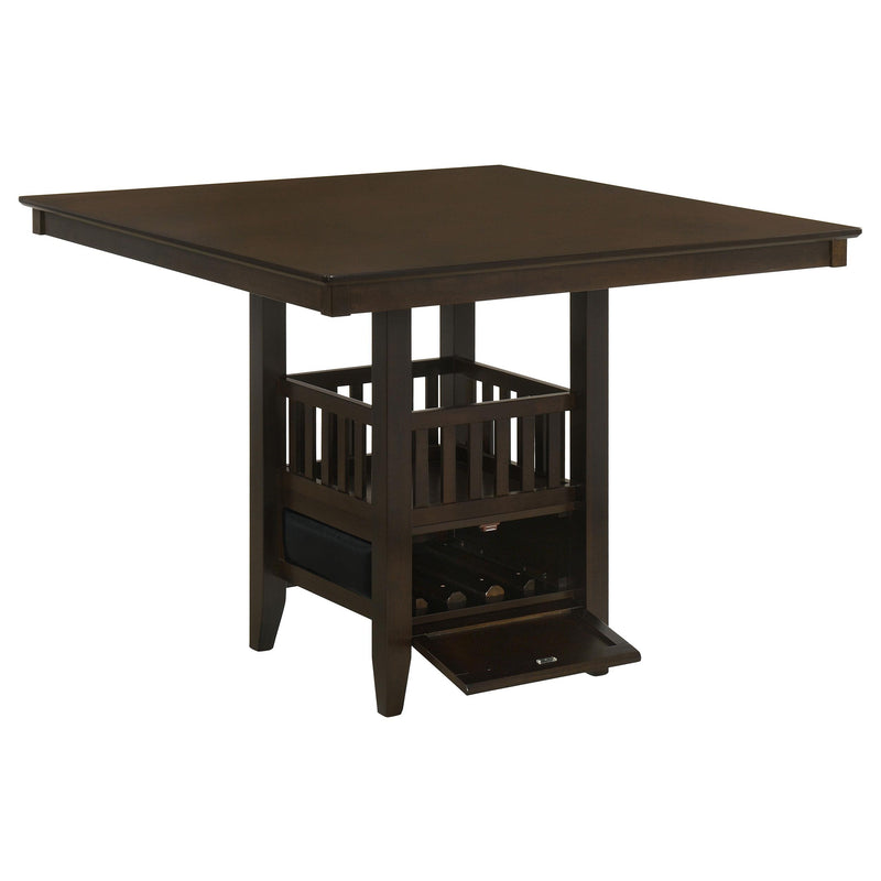 Jaden Square 47-inch Counter Height Dining Table Espresso - detail 3