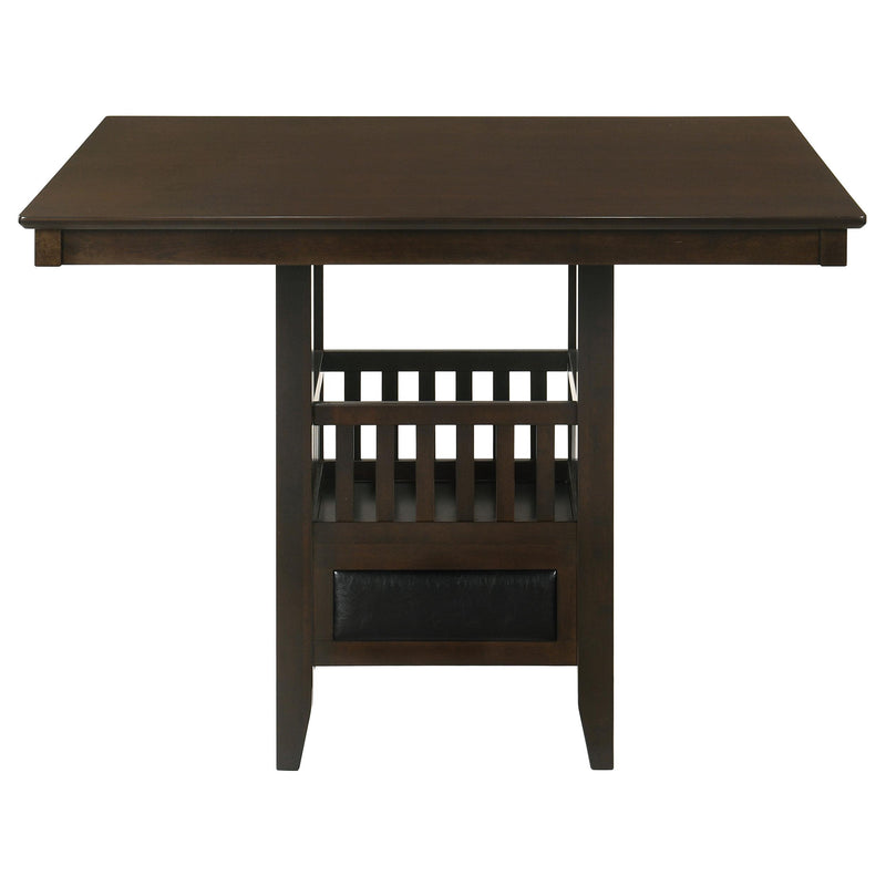 Jaden Square 47-inch Counter Height Dining Table Espresso - detail 6