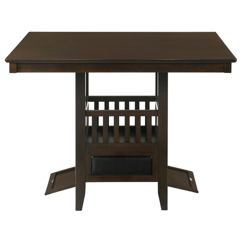 Jaden Square 47-inch Counter Height Dining Table Espresso - detail 7