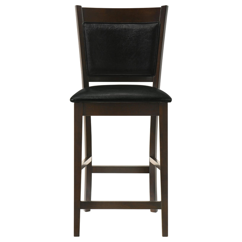 Jaden Upholstered Counter Chair Espresso (Set of 2) - detail 4