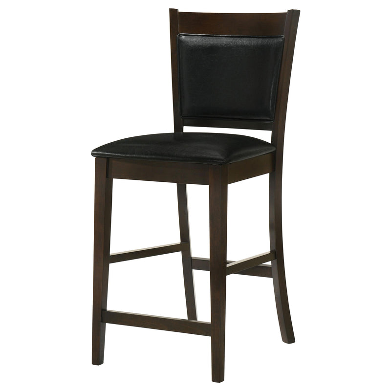 Jaden Upholstered Counter Chair Espresso (Set of 2) - detail 5
