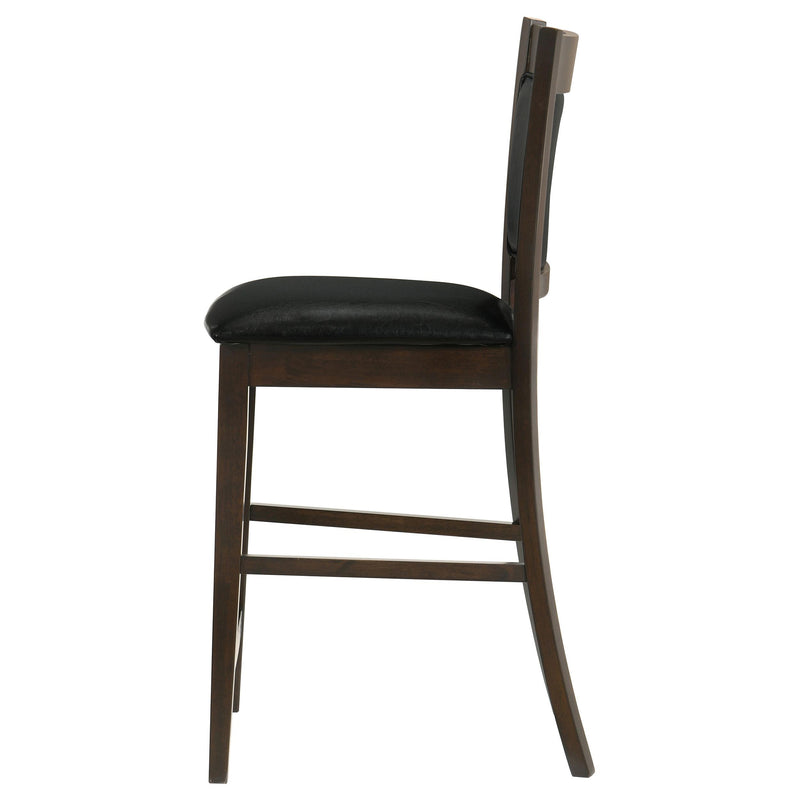 Jaden Upholstered Counter Chair Espresso (Set of 2) - detail 6