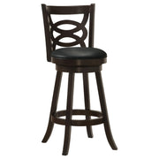 Calecita Wood Swivel Bar Chair Cappuccino (Set of 2) - detail 3