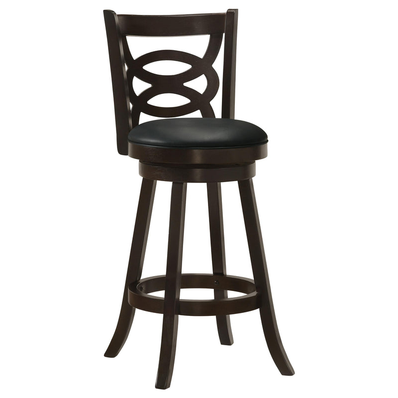 Calecita Wood Swivel Bar Chair Cappuccino (Set of 2) - detail 3