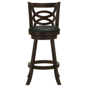 Calecita Wood Swivel Bar Chair Cappuccino (Set of 2) - detail 4