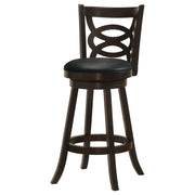 Calecita Wood Swivel Bar Chair Cappuccino (Set of 2) - detail 5