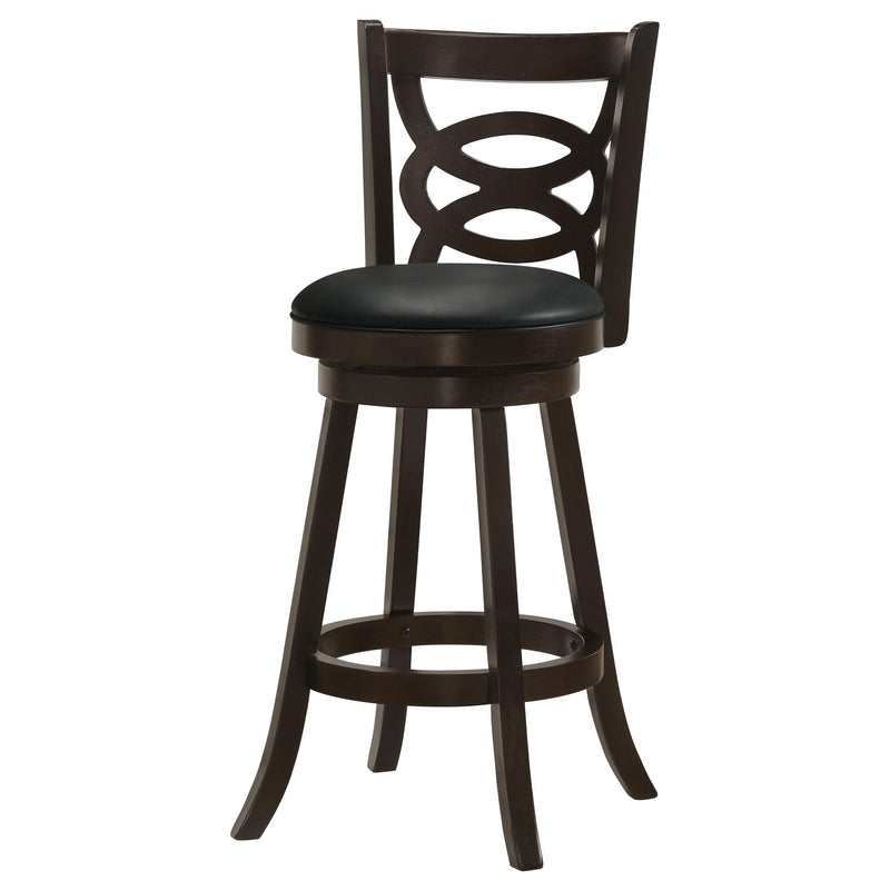 Calecita Wood Swivel Bar Chair Cappuccino (Set of 2) - detail 5