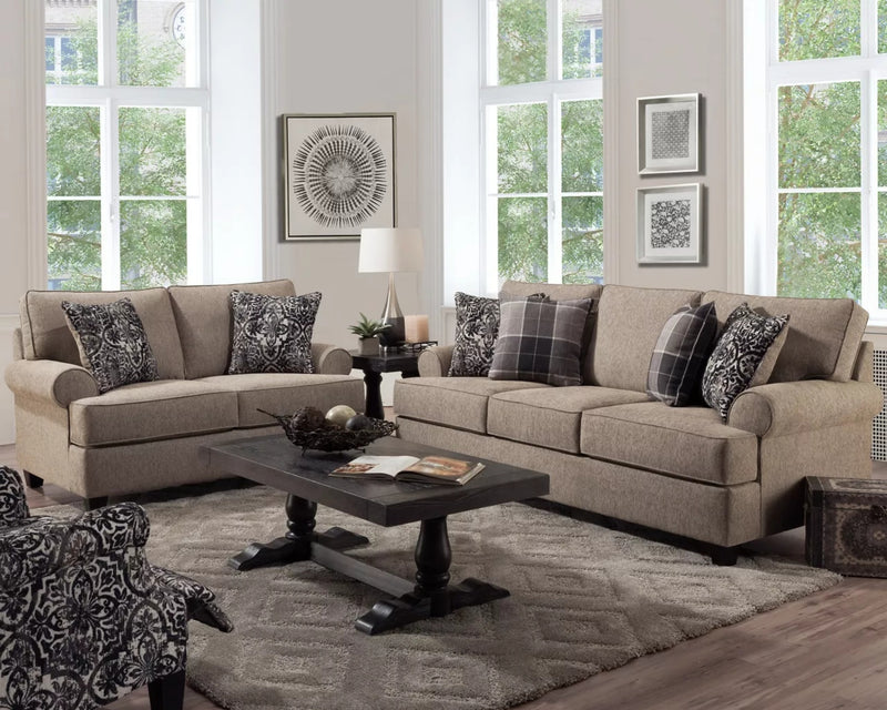 10197 Sofa & Loveseat