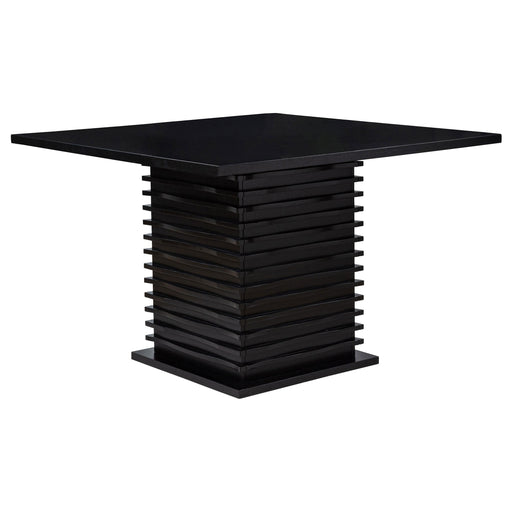 Stanton Square 54-inch Counter Height Dining Table Black - alternate view