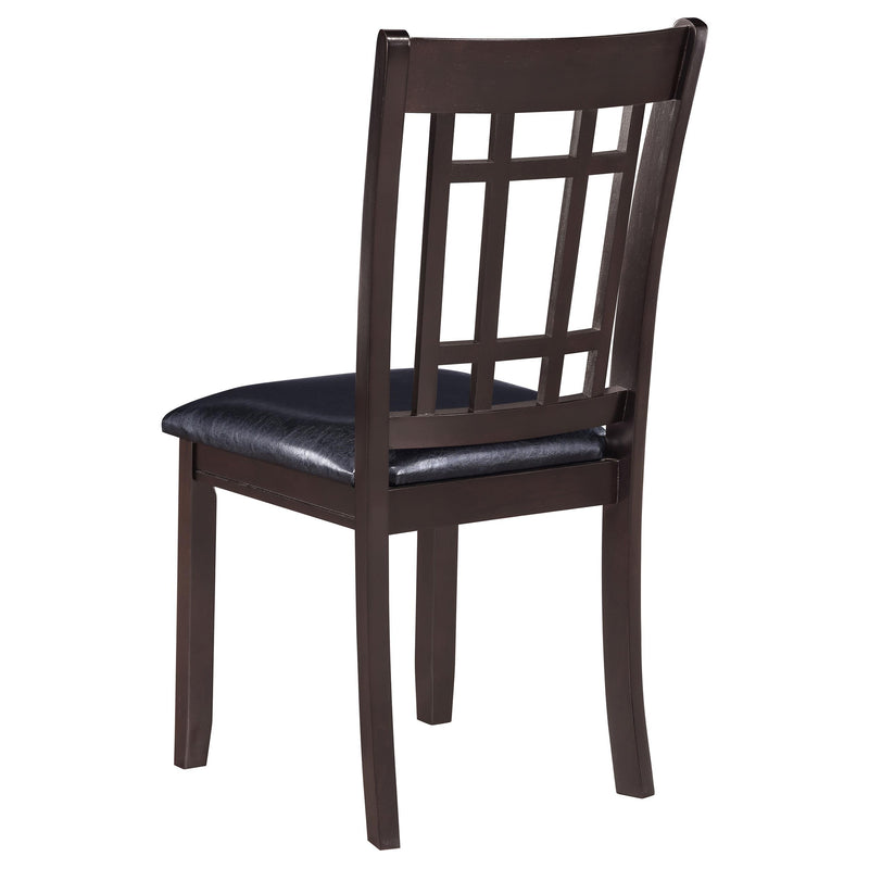 Lavon 5-piece Oval Extension Leaf Dining Set Espresso - detail 8