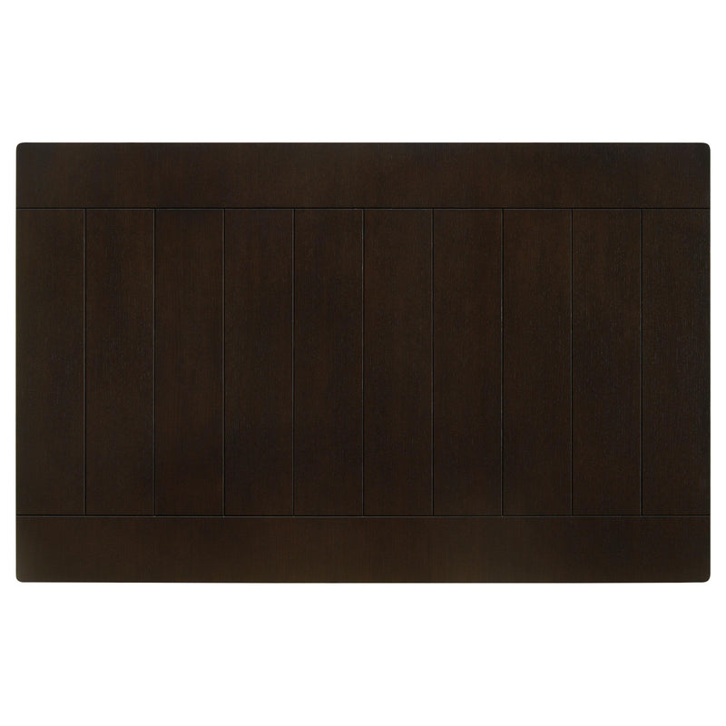 Dalila 6-piece Rectangular Dining Table Set Cappuccino - detail 5