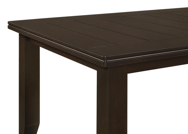 Dalila Rectangular 66-inch Wood Dining Table Cappuccino - detail 5