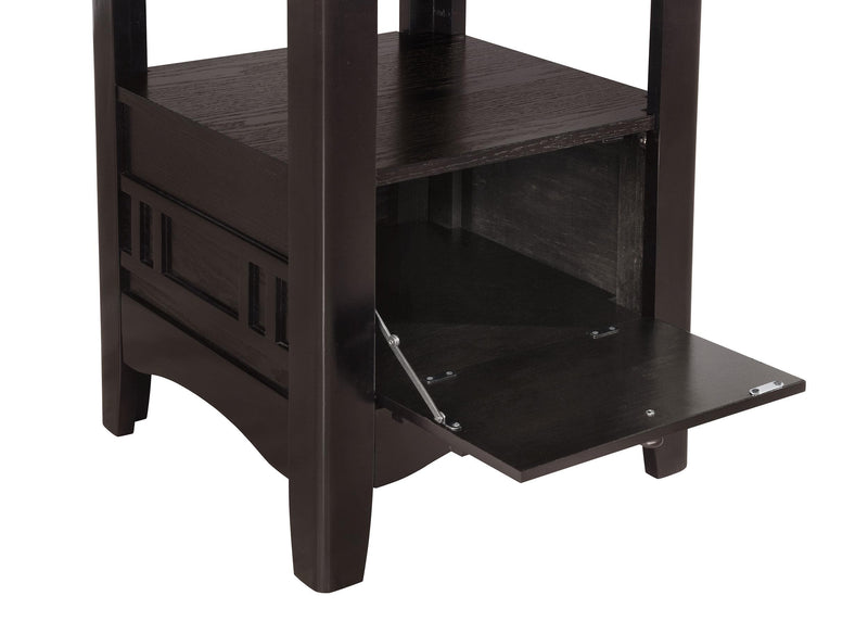 Lavon 5-piece Oval Counter Height Dining Set Espresso - detail 6