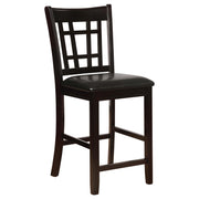 Lavon 5-piece Oval Counter Height Dining Set Espresso - detail 7