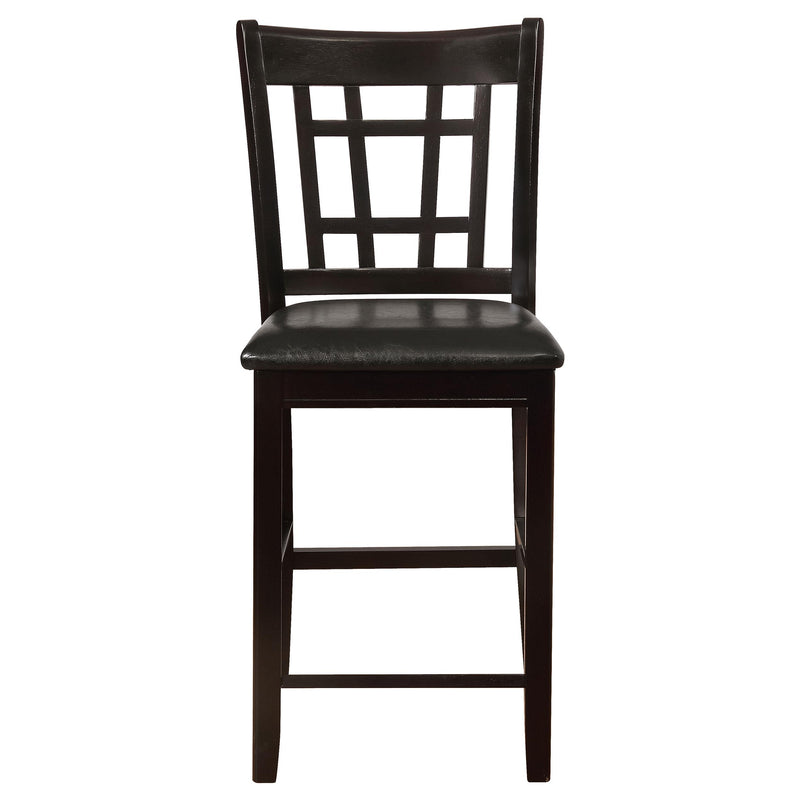 Lavon 5-piece Oval Counter Height Dining Set Espresso - detail 8
