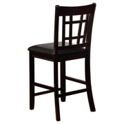 Lavon 5-piece Oval Counter Height Dining Set Espresso - detail 9