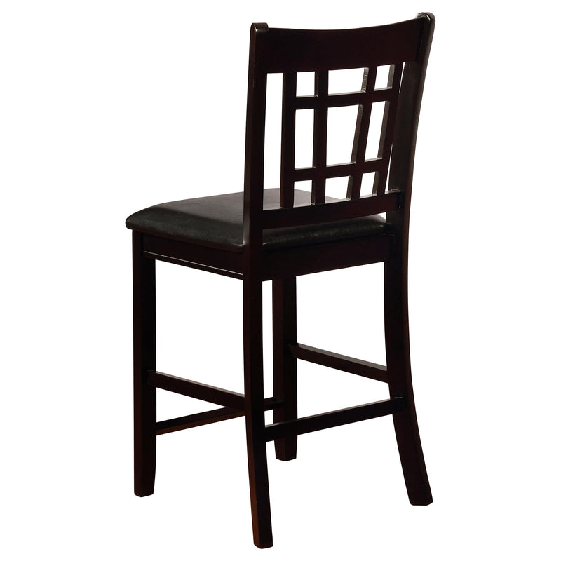 Lavon 5-piece Oval Counter Height Dining Set Espresso - detail 9
