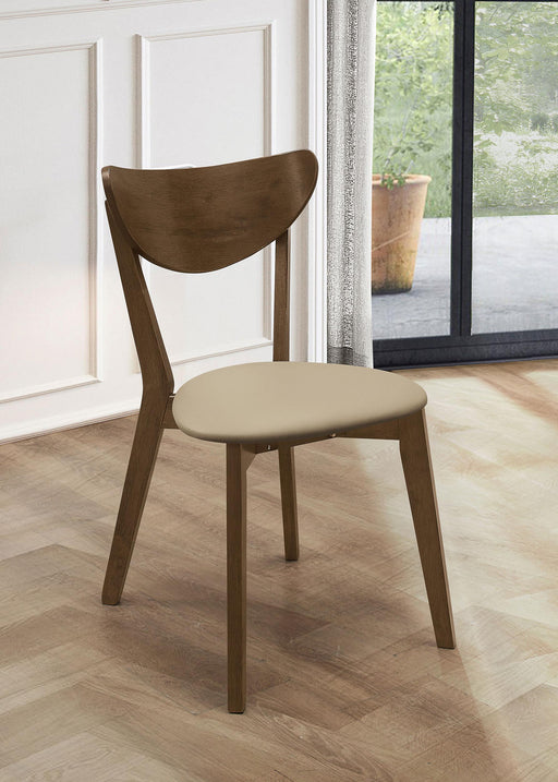 Kersey Wood Dining Side Chair Chestnut (Set of 2) - alternate view