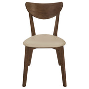 Kersey Wood Dining Side Chair Chestnut (Set of 2) - detail 4
