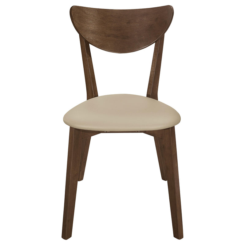 Kersey Wood Dining Side Chair Chestnut (Set of 2) - detail 4