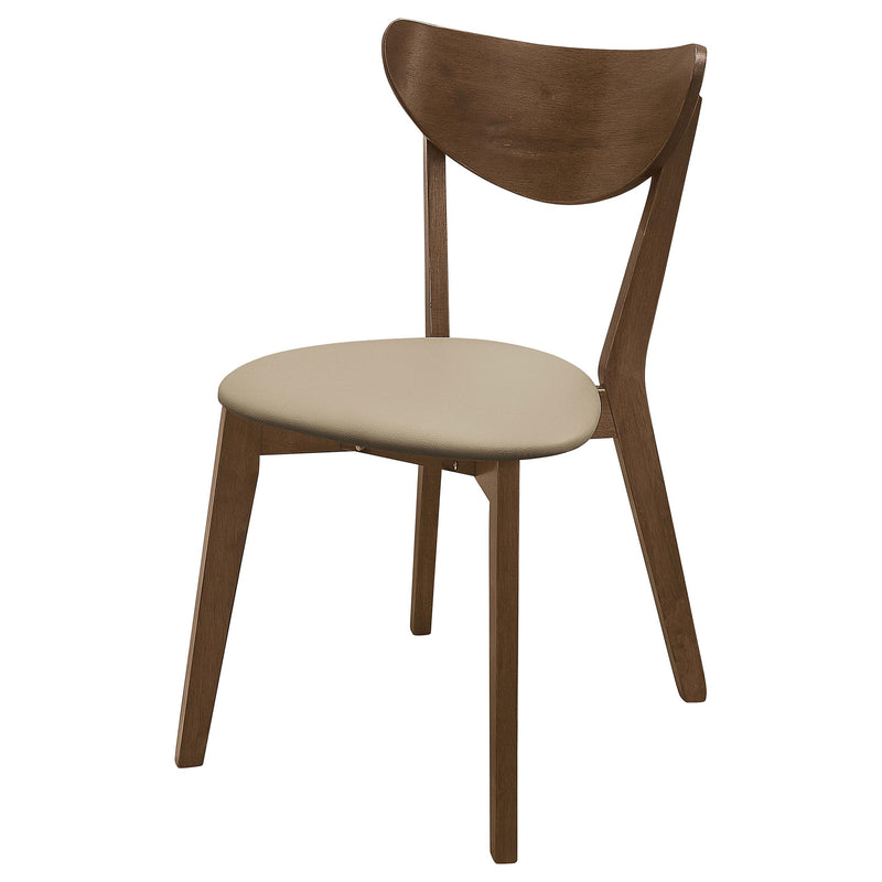 Kersey Wood Dining Side Chair Chestnut (Set of 2) - detail 5